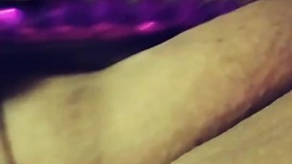 Jeni fucking her tight hole till she squirts 
