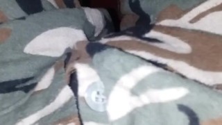 Uses stepdaddy's Belt To Bind Himself Orgasm Denial, Spanking, Dirty Talk, & Torn Clothes