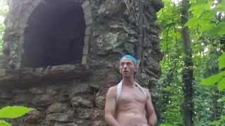 In the woods
