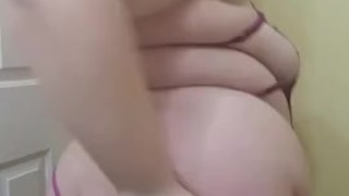 Shaking my My Ass in Strappy Lingerie