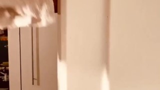 Ebony model for Ass worship