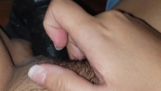 Masturbating on the couch to squirting hard in a shower