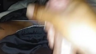Jacking off cumshot