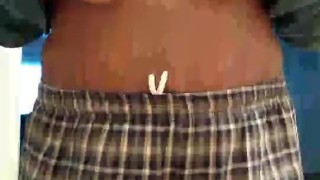 Lifting My Pajama Shirt