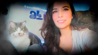 Yoda Tells Alinity's Cat Milo Through The Force To Bite Her (ASMR)