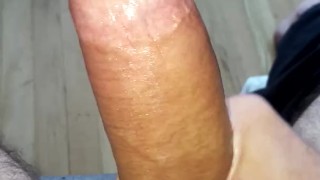 Rub down with lube, cum everywhere!