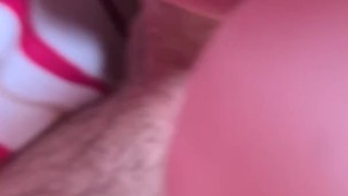 Philip playing with toy vagina