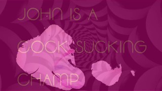 John is a Cock Sucking Champ