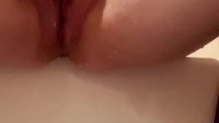 Bathtub masturbation 