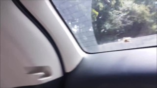Stop the Car & Fuck Me - Roadside Risky Car Sex