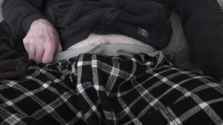 PJ wank leads to cum filled briefs
