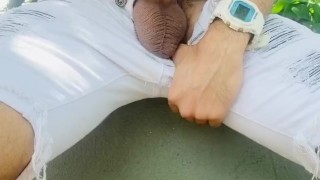 FrankBoXXX crusing in the city CUMSHOOT big load monster dick 