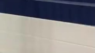 Feeling My Dick In Public Restroom