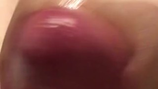 Stroking my cock again