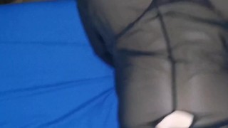 Fucking my sexy girlfriend, blowjob, doggy style and cum on their thongs!
