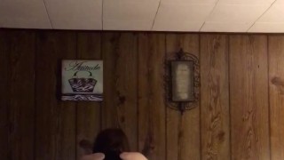 Mature Milf rides young Dick and making him cum deep in her pussy