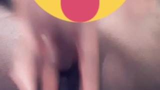 Creaming all over my fingers 