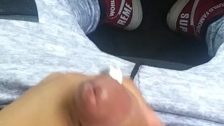 Masturbandome en publico