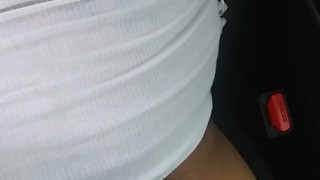 Masturbandome en publico