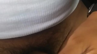 Masturbandome en publico