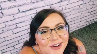 CoyWilder-- taking a big facial with my new glasses 