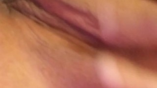 Fat pussy masturbation
