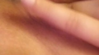 Fat pussy masturbation