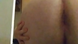 Showing off my chubby tight ass