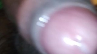 Jacked off just now and my SEMEN ON TOP OF TOILET