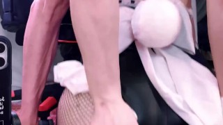 Leaked TikTok cosplayer`s video. Cosplay Re:Zero Rem - 4K