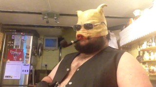 pipe leather piggy clip
