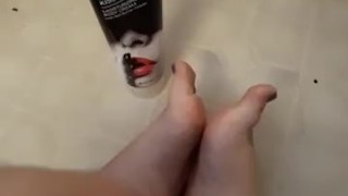 massage my own sexy feet