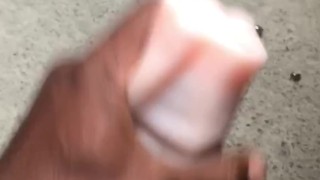 QUARANTINE DAY 102 BIG BLACK COCK CUMMING HARD AND SCREAMING 