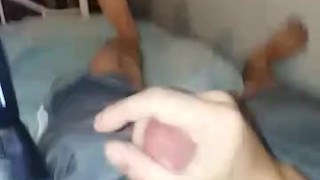Cumming and moaning
