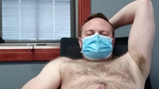 Jacking Off in my Office at Work