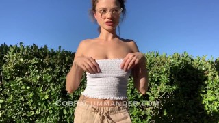 Dog Park JOi Tease and Denial Instructions Cum Encouragement Femdom 
