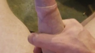 Big Ginger jerk and cum