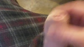 Big Ginger jerk and cum