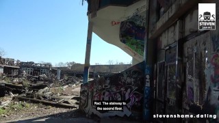 Naughty fuck date with Melina May in abandoned former outdoor pool area! stevenshame.dating
