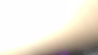Ebony teen plays with fat wet pussy and cums!