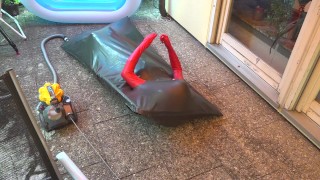 Get inside Vacbed outdoor -