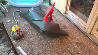 Get inside Vacbed outdoor -
