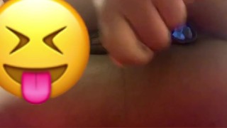 Thick Ebony Milf Anal Training W/ Butt Plug 