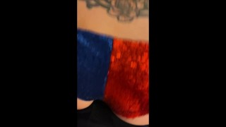 Slutty Harley Quinn Twerkin on Daddy's cock...Getting ready to ride my FWB!