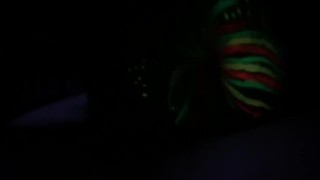 Fun with the black lights