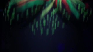 Fucking around with paint and black lights. 