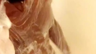 Swinging my dick in the shower