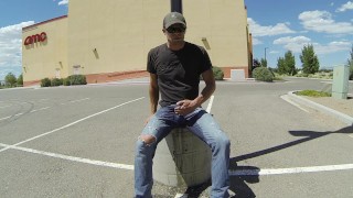 Finding random public places around Albuquerque to piss my jeans - almost caught