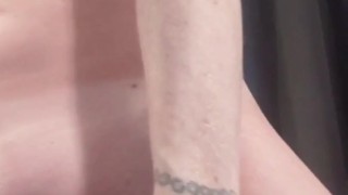 Little tweaker slut gets off standing up with toys hot and fast