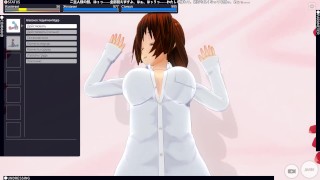 3D HENTAI POV redhead little sister rides your dick